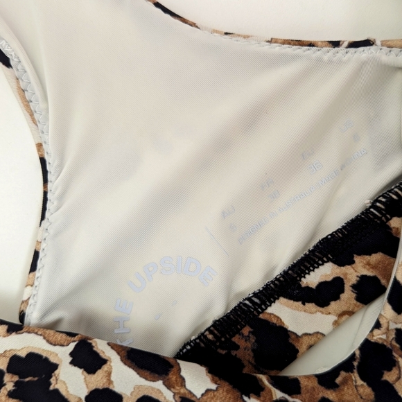 The upside Water Leopard Bra   STRETCH SPORTS BRA - Picture 4 of 8